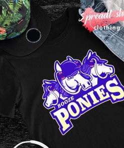 Booze Ponies logo shirt