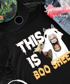 Horse ghost this is boo sheet Halloween shirt