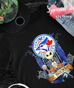 Jack Skellington Toronto Blue Jays the nightmare Halloween shirt