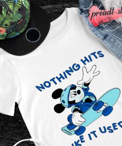 Mickey nothing hits like it used to shirt