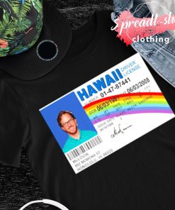 Mike McDaniel Hawaii Driver License Miami Dolphins shirt