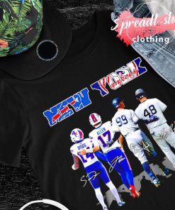 New York Diggs Josh Allen Aaron Judge and Anthony Rizzo signature shirt