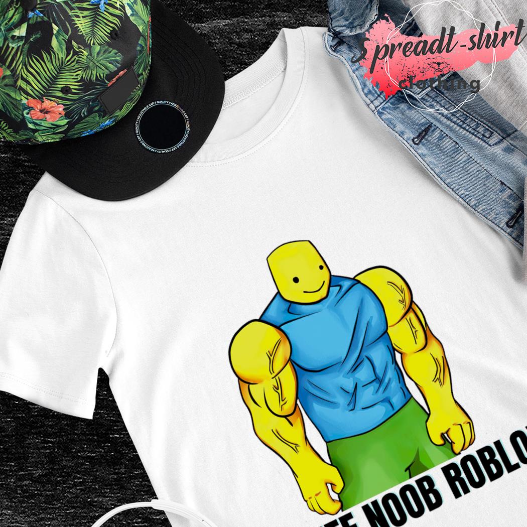 noob T-shirt  Roblox shirt, Hoodie roblox, Roblox t shirts
