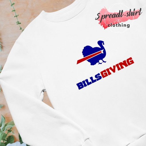 Billsgiving Shirt – Buffalo Bills Sweatshirt Sleeve - Teepanda