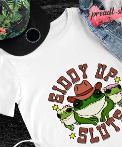 Frog Giddy up sluts shirt