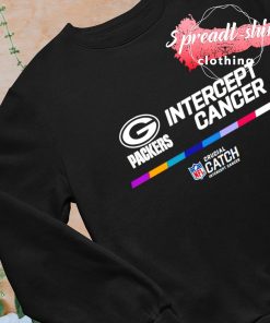 Green Bay Packers NFL crucial catch intercept cancer 2022 shirt, hoodie,  sweater, long sleeve and tank top