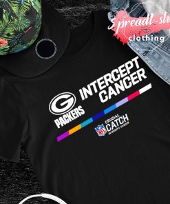 Green Bay Packers Crucial Catch Intercept Cancer Fight Like A Packers shirt,  hoodie, sweater, long sleeve and tank top