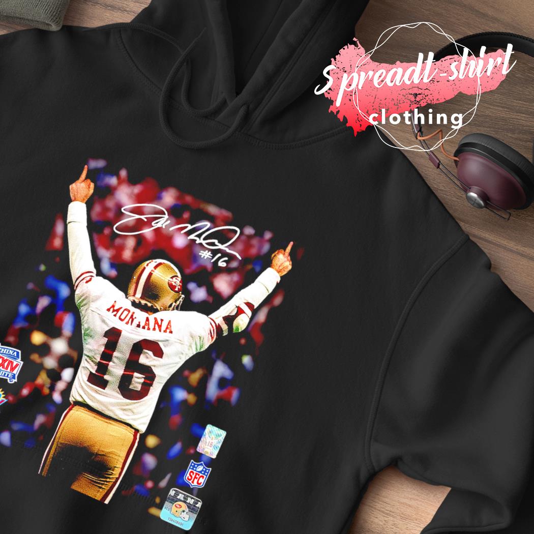 Joe montana #16 san francisco 49ers faithful then faithful now shirt,  hoodie, longsleeve tee, sweater