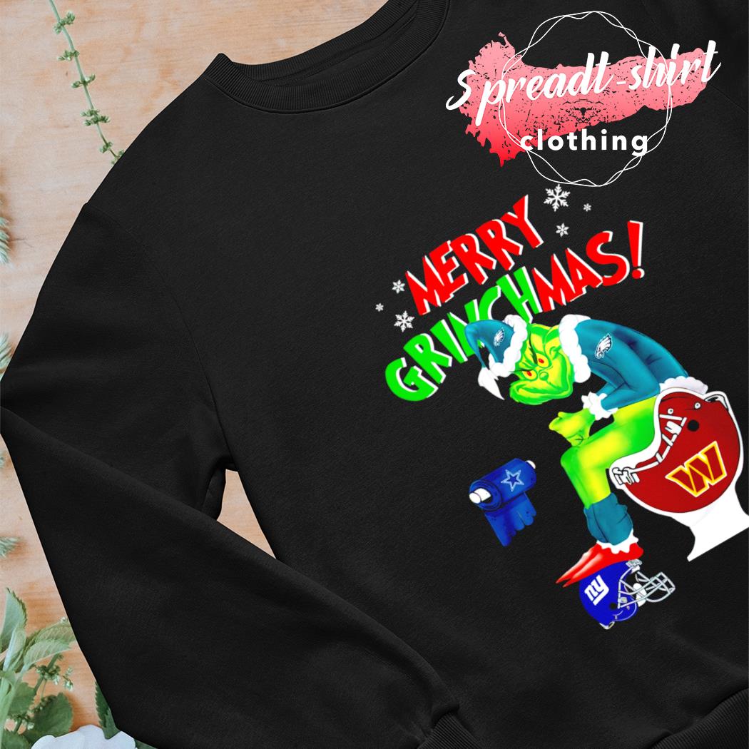 The Grinch Merry Grinchmas Philadelphia Eagles Toilet Paper Dallas