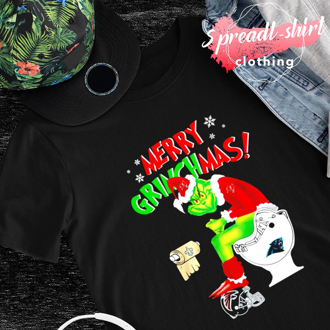 Merry Grinchmas The Grinch Tampa Bay Buccaneers Carolina Panthers