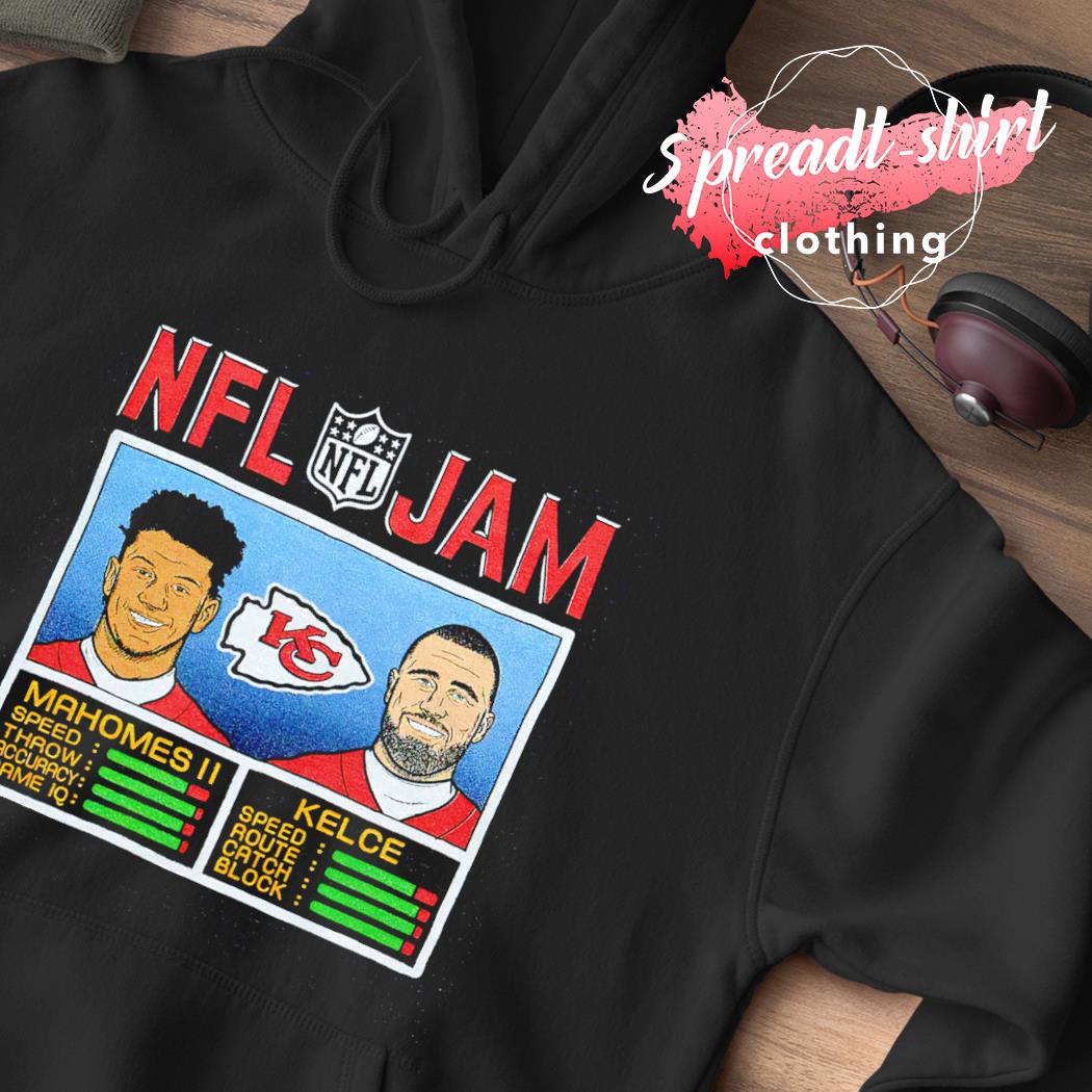 Nfl Jam Chiefs Mahomes And Kelce Tee Shirt - Teecandal