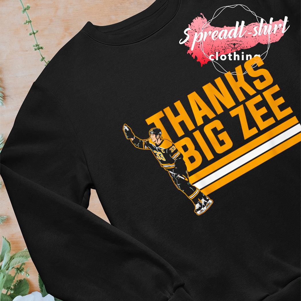 Zdeno Chara Boston Bruins thanks big zee shirt, hoodie, sweater, long  sleeve and tank top