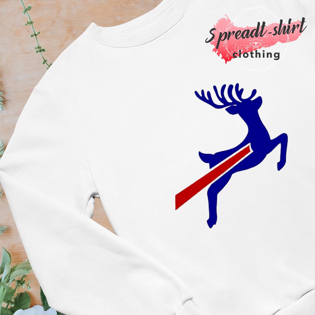 Merry Billsmas Shirt, Buffalo Bills Reindeer Unisex T-shirt Short