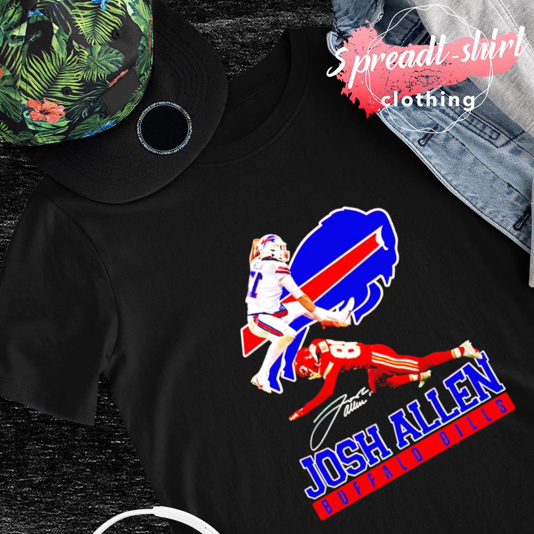 Josh Allen Hurdle Buffalo Bills signature shirt, hoodie, sweater, long  sleeve and tank top
