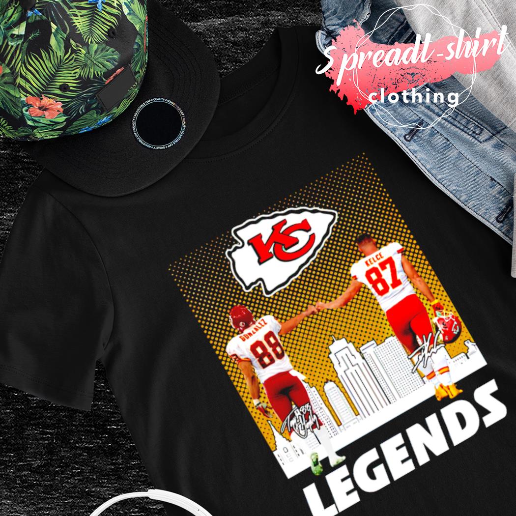 Funny Kansas City Chiefs Jody Fortson and Travis Kelce legend signatures  shirt, hoodie, longsleeve tee, sweater