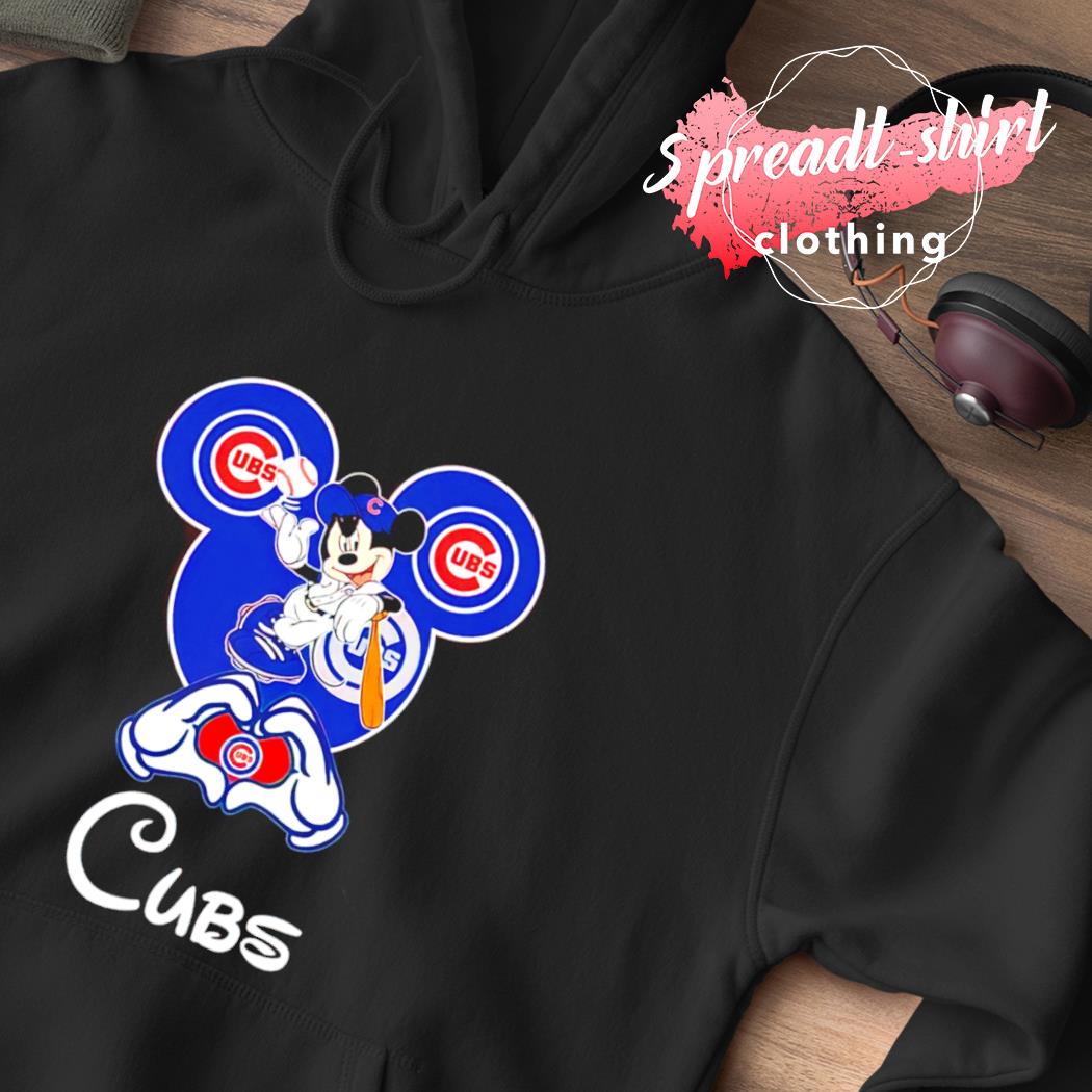 Mickey Mouse chicago cubs shirt, hoodie, tank top and sweater