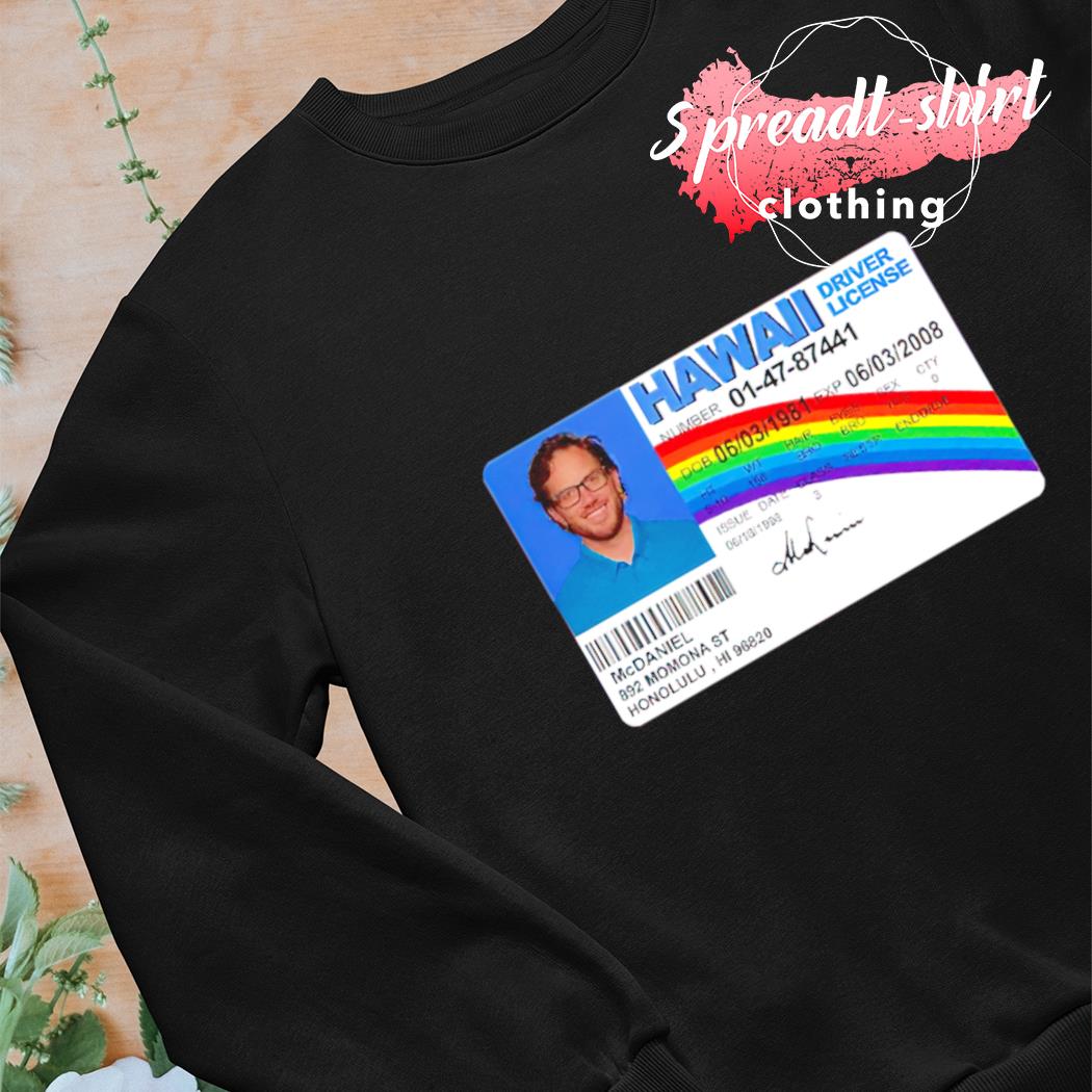 Official mike McDaniel McLovin Rainbow Signature T-Shirts, hoodie