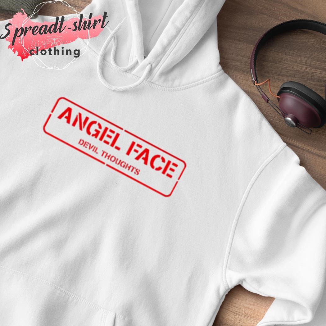 Angel face outlet devil thoughts hoodie