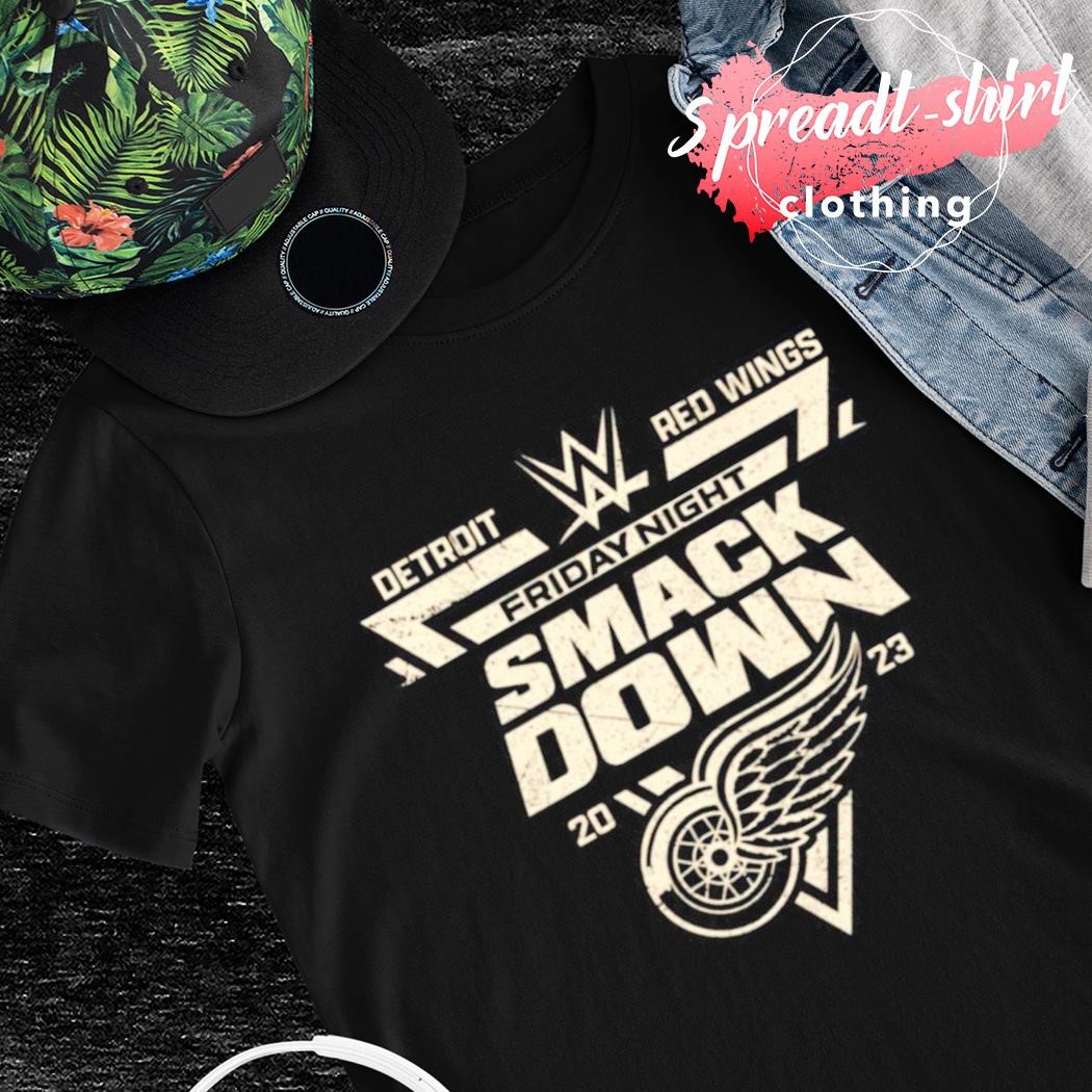 Detroit Red Wings Smack Down 2023 T-shirt - Trends Bedding