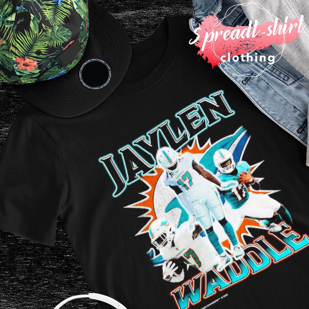 Jaylen Waddle Miami Dolphins Graphic Shirt, hoodie, sweater, long