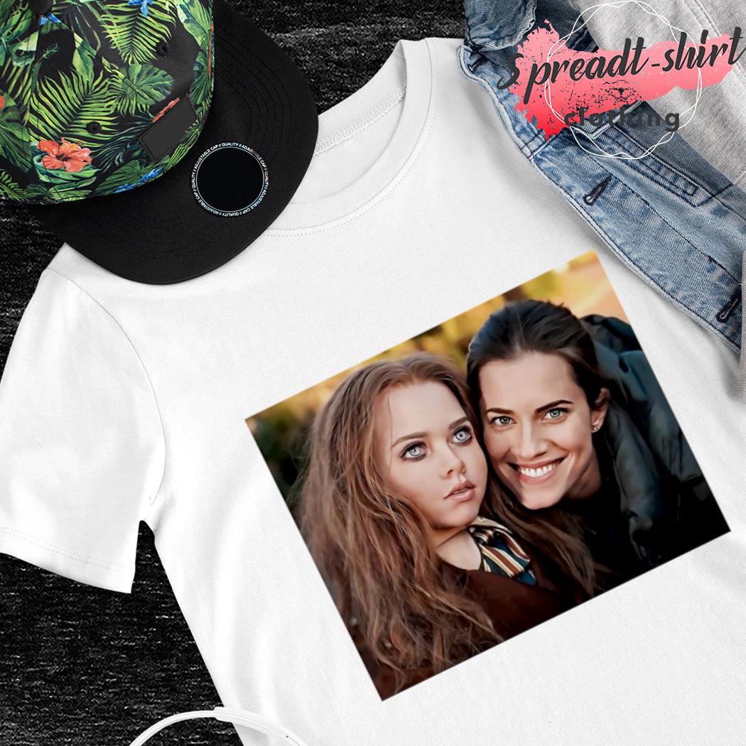 Allison Williams and M3GAN shirt