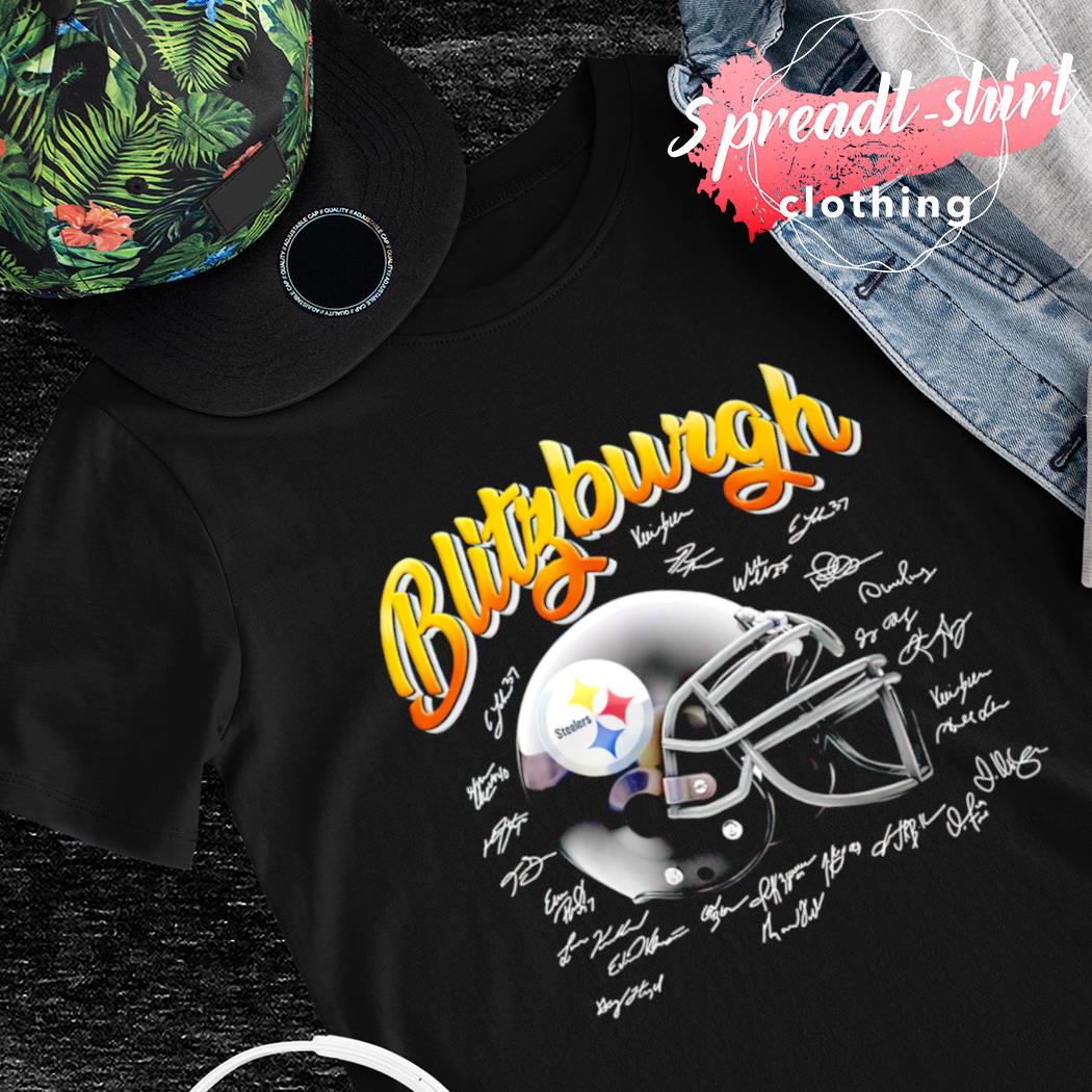 Blitzburgh Steelers signature shirt