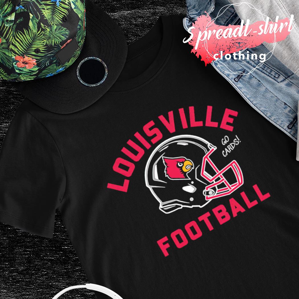 Louisville go cards helmets shirt