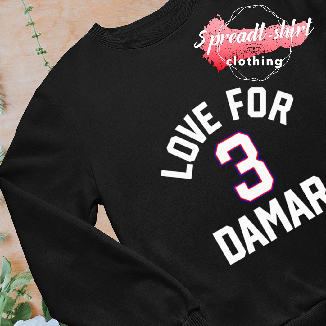 Love for 3 damar shirt, hoodie, sweater, long sleeve and tank top