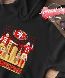 San Francisco 49ers City Joe Montana And Brock Purdy Signatures shirt,Sweater,  Hoodie, And Long Sleeved, Ladies, Tank Top