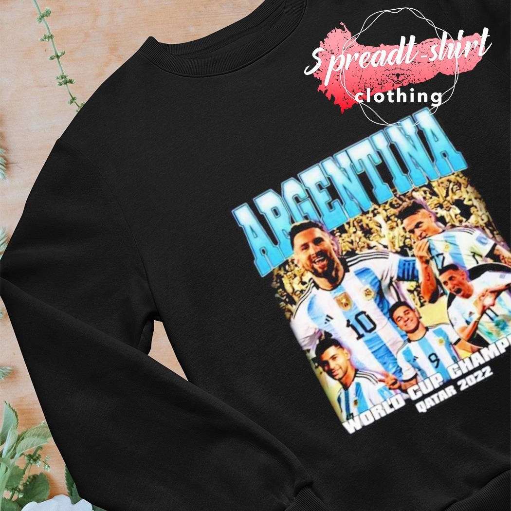 Lionel Messi #10 Argentina World Cup Football Champions shirt, hoodie,  sweater, long sleeve and tank top