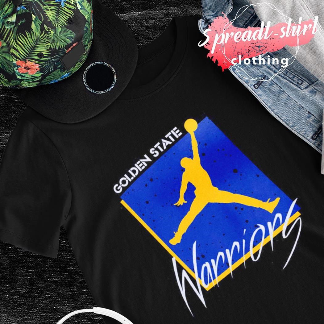 Yellow and blue jordan on sale shirt