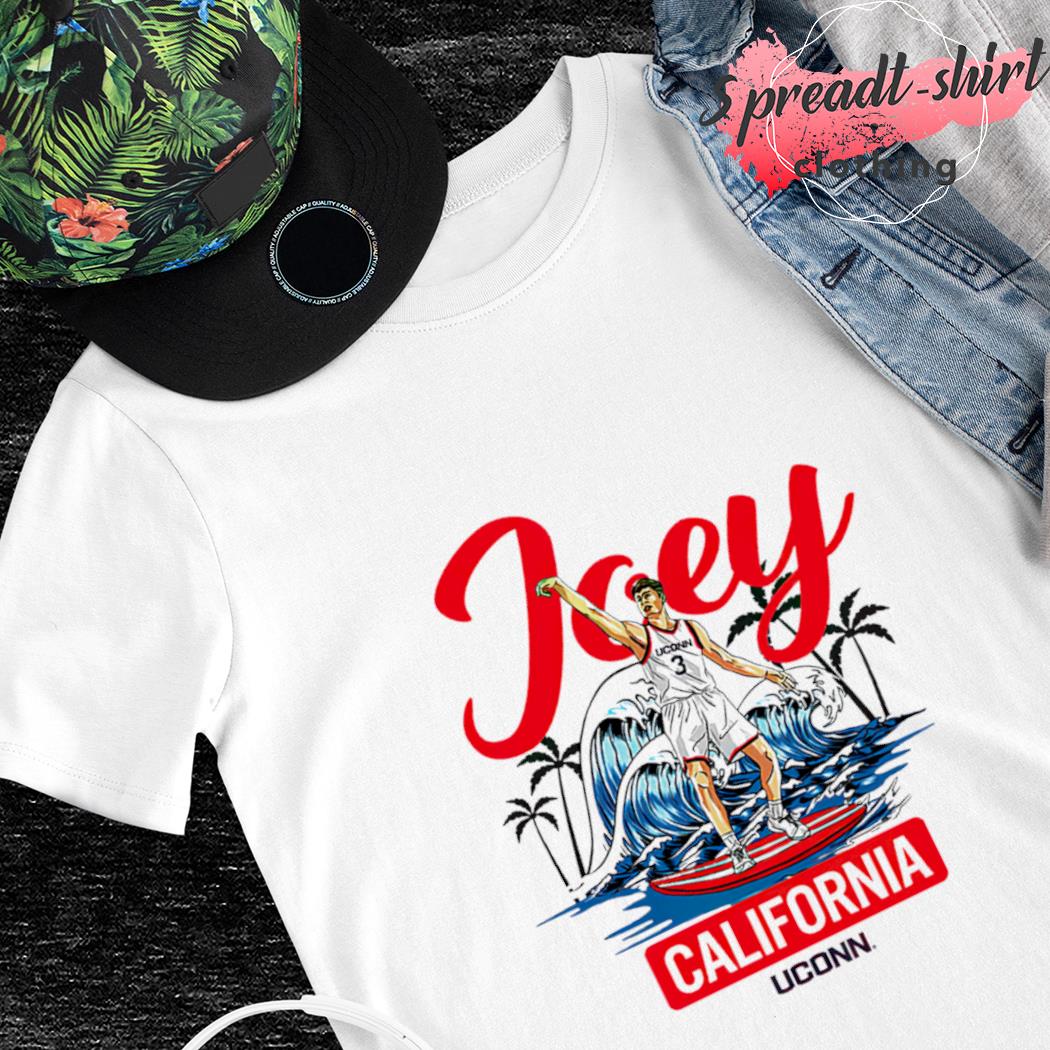 Joey California UConn NCAA Men's Basketball shirt
