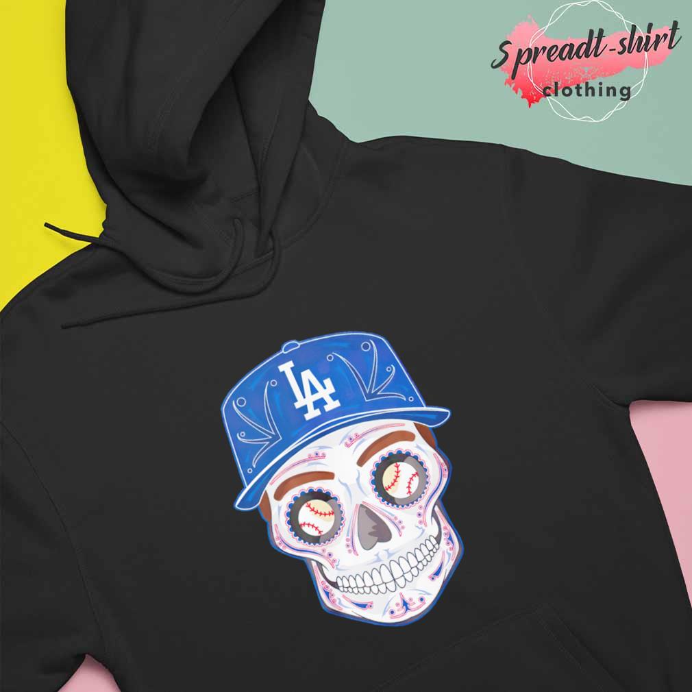 Los Angeles Dodgers Sugar Skull Tee Shirt