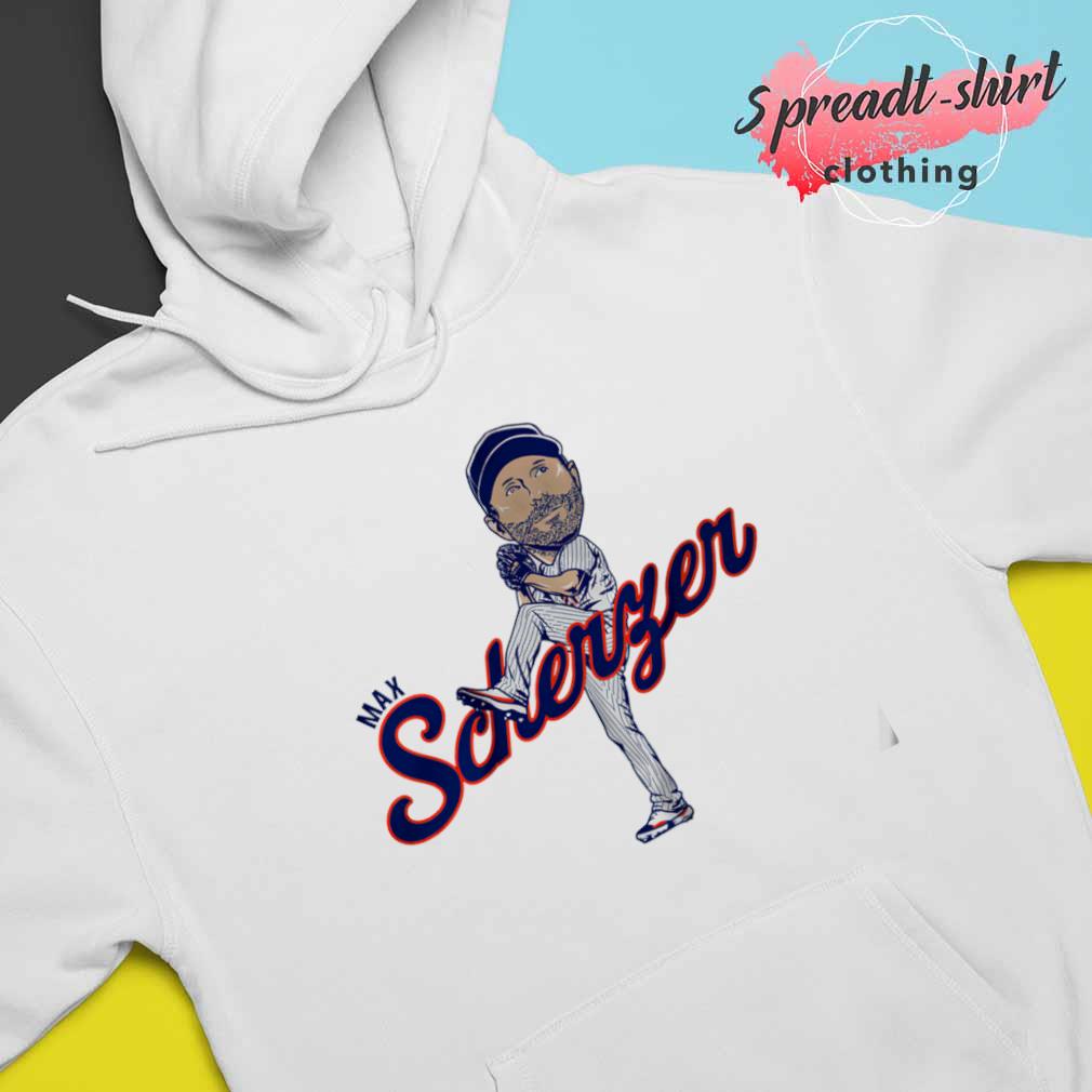 Official New York Mets Max Scherzer cartoon shirt, hoodie, sweater