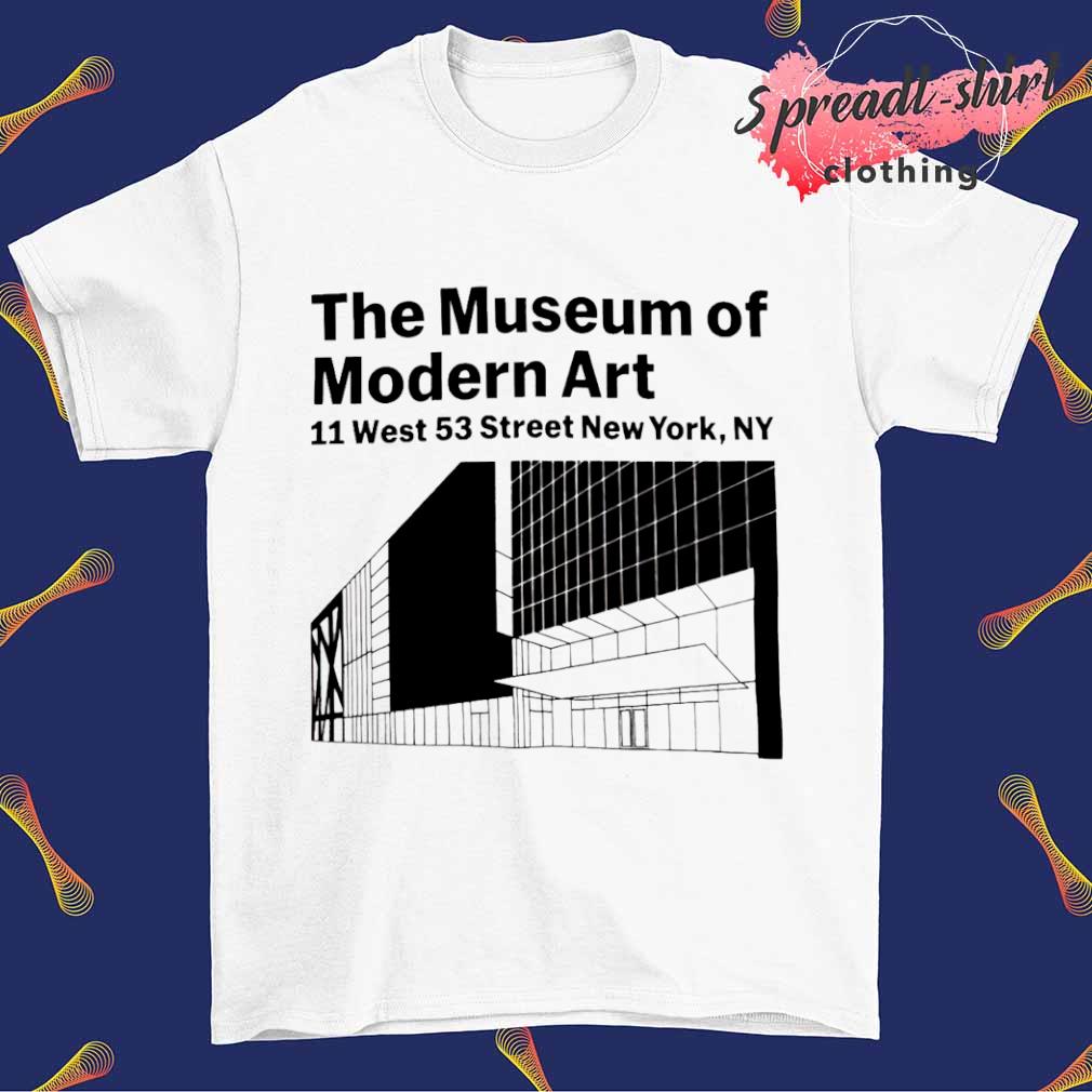 The museum of modern art 11 west 53 street New York shirt