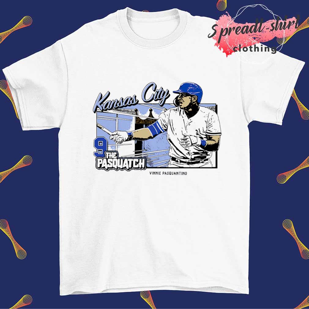 Official kansas city royals the pasquatch Vinnie Pasquantino shirt, hoodie,  sweater, long sleeve and tank top