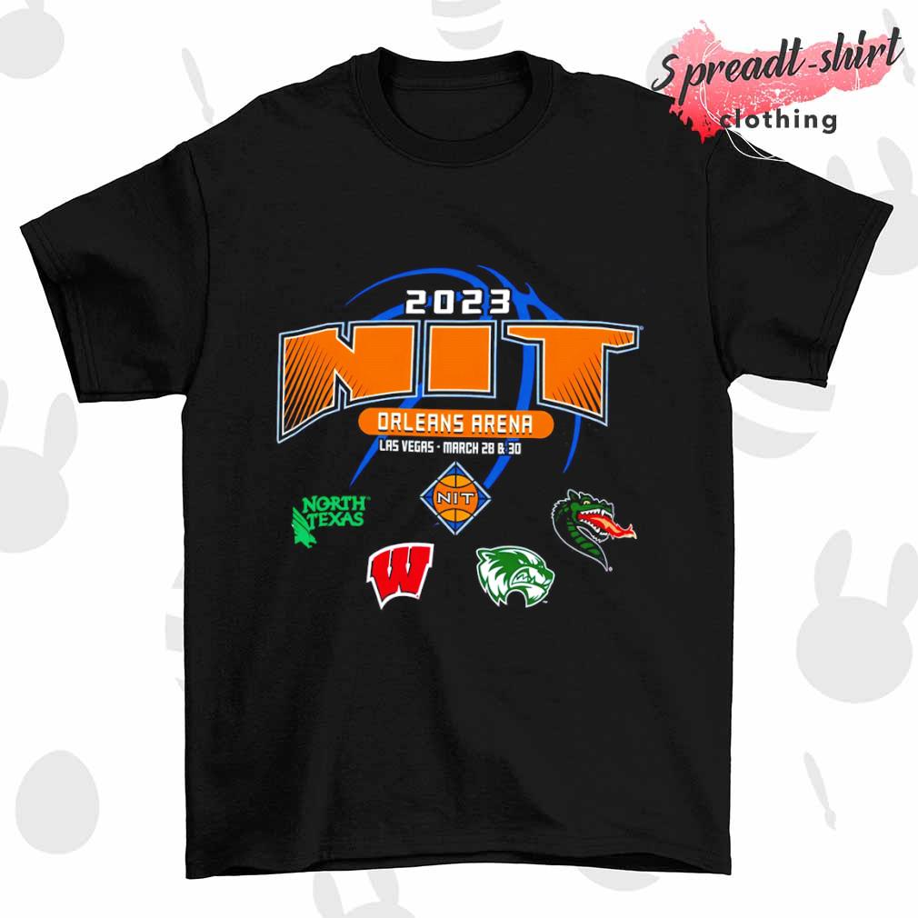 2023 NIT Orleans Arena Division I Men's Basketball shirt