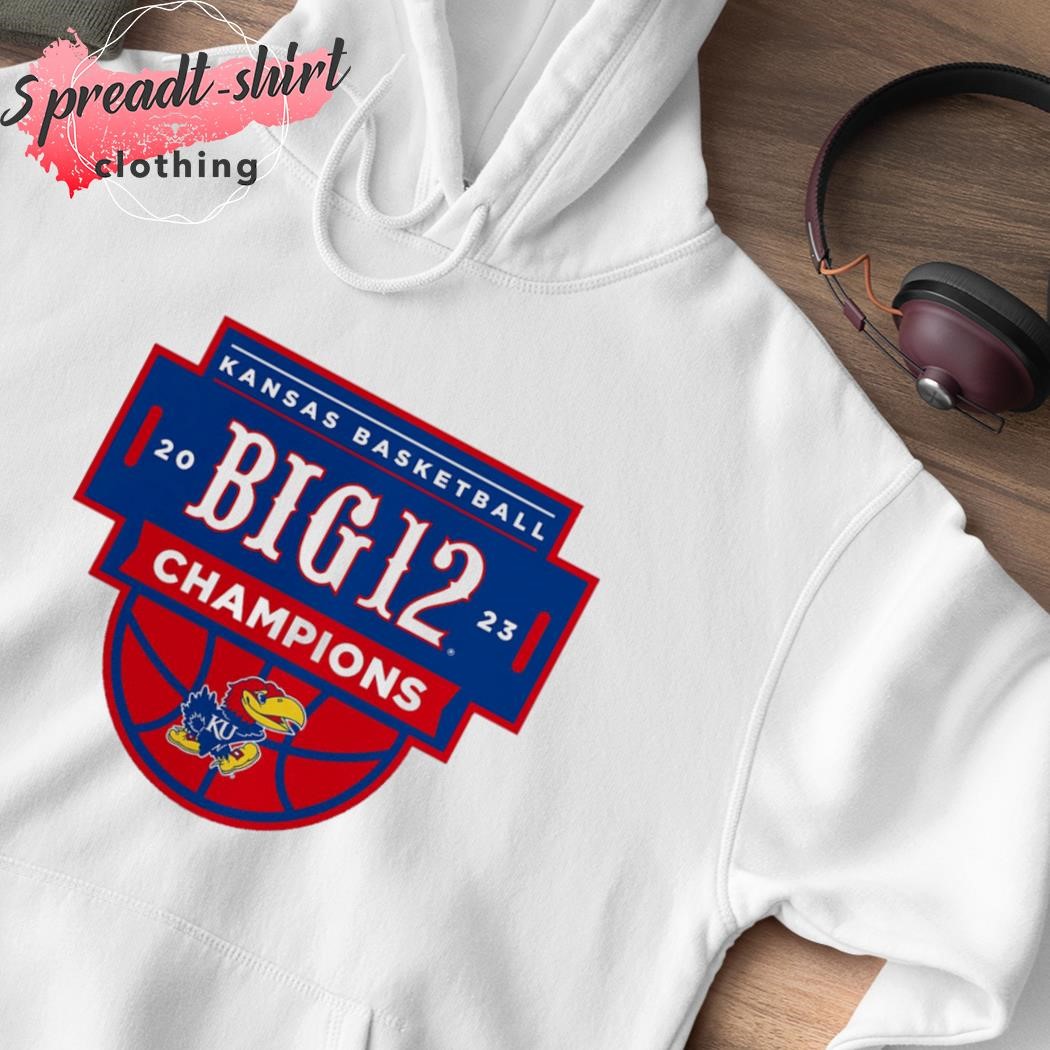 Kansas Jayhawks big 12 men's basketball tournament champions shirt, hoodie,  sweater, long sleeve and tank top