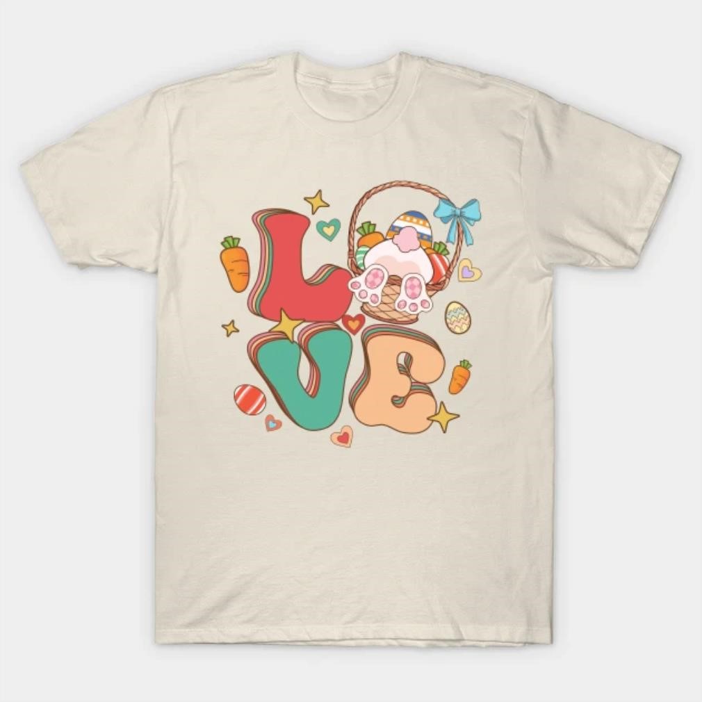 Love Easter Day Happy Easter Bunnies T-shirt