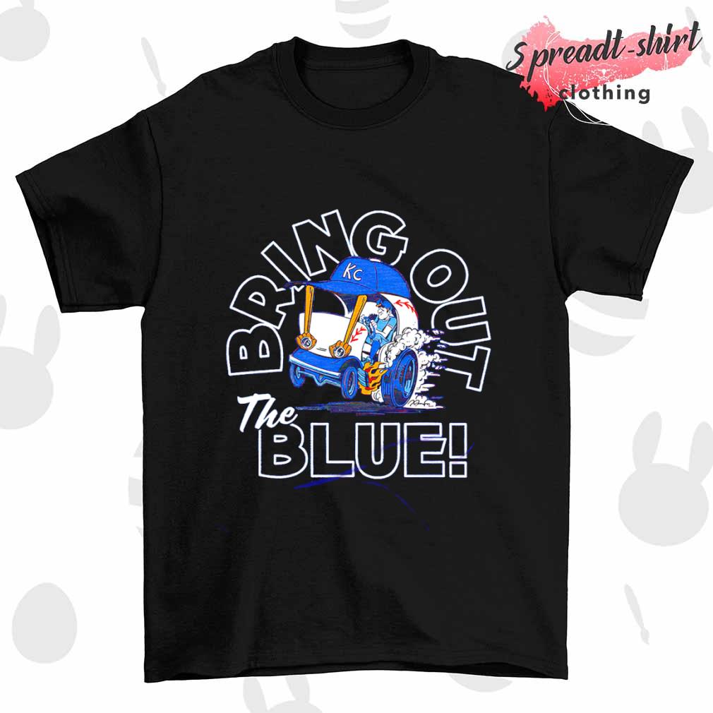 Bring Out The Blue KC Baseball shirt