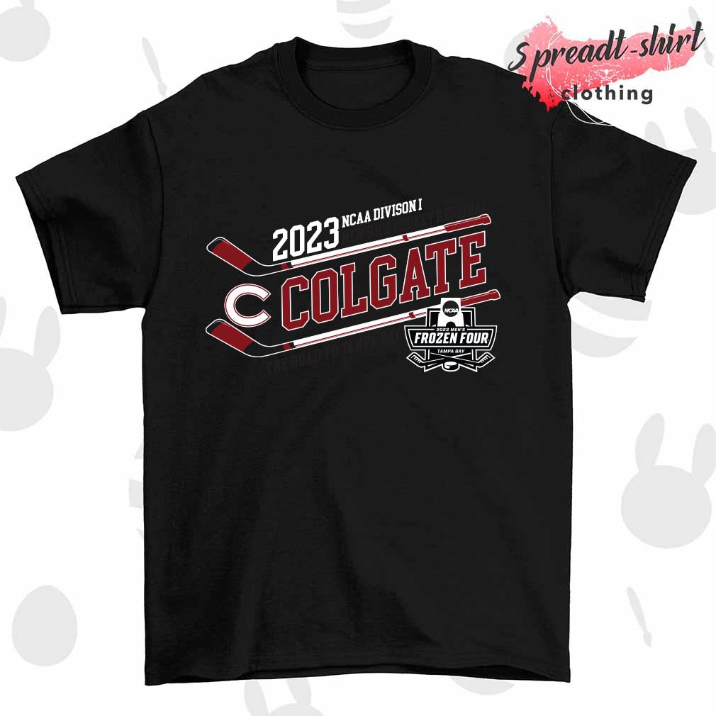 Colgate Tech 2023 NCAA Division I Men's Ice Hockey Regional the road to Tampa Bay 2023 shirt