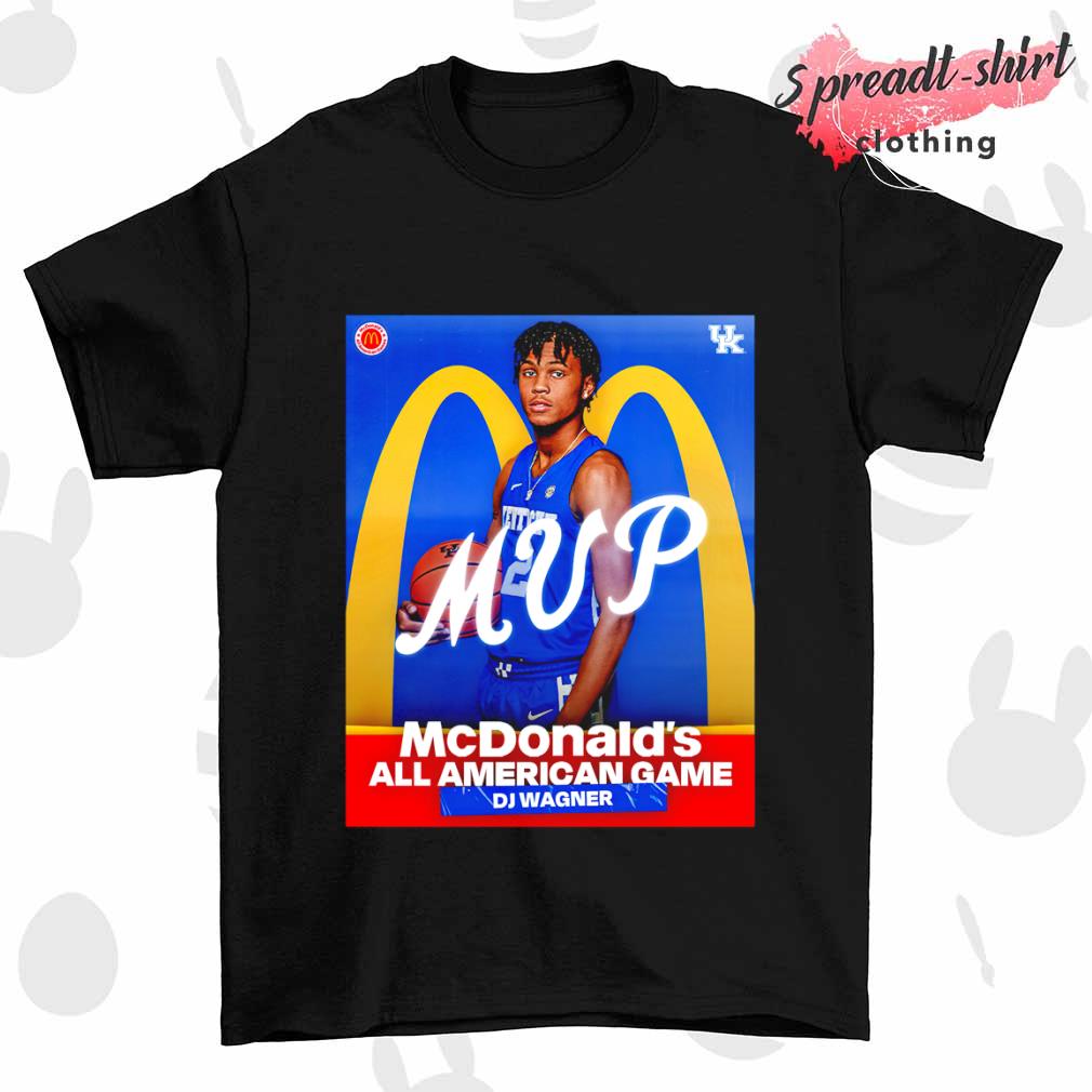 DJ Wagner's MCP McDonald's all American game shirt