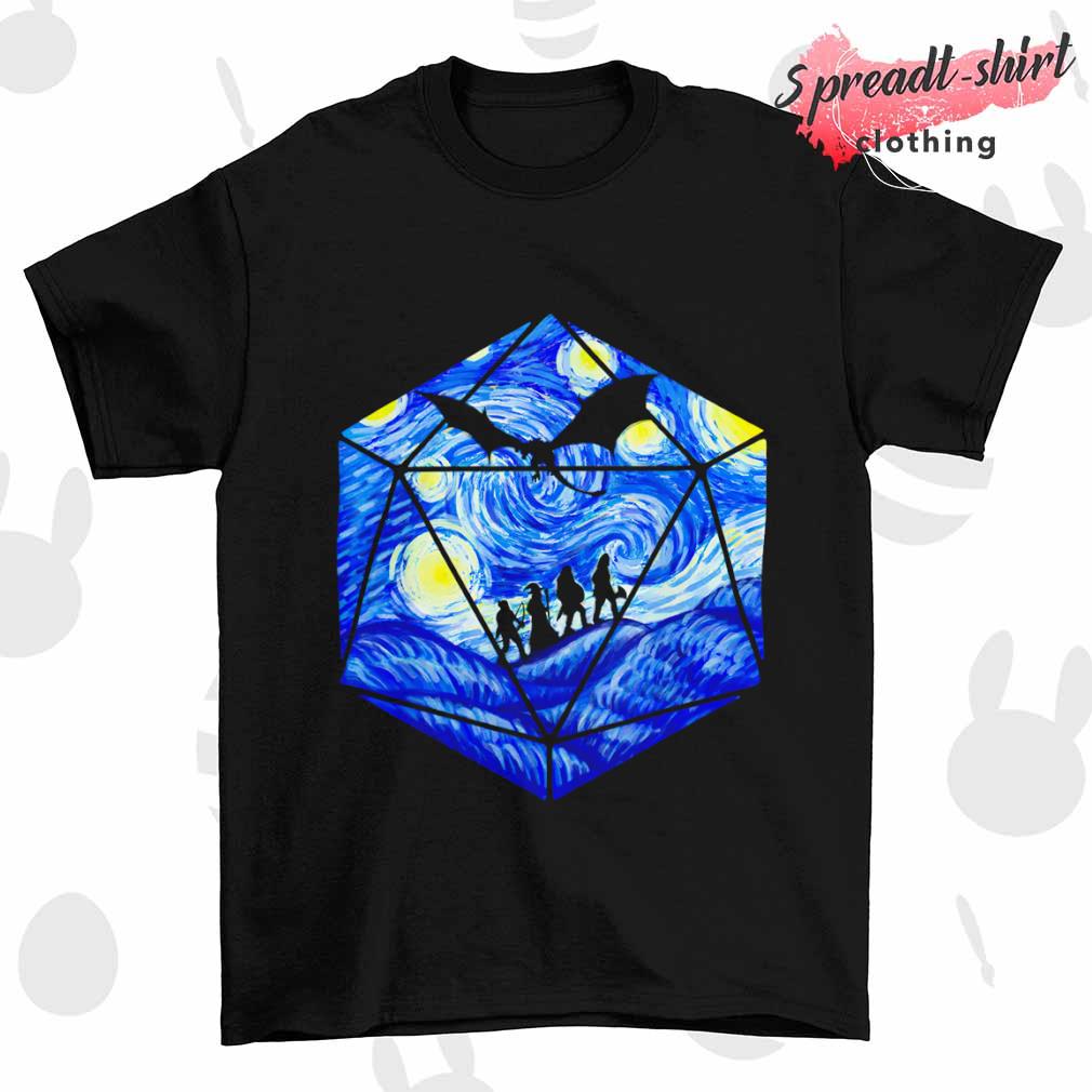 Dungeons and Dragons Starry Night shirt