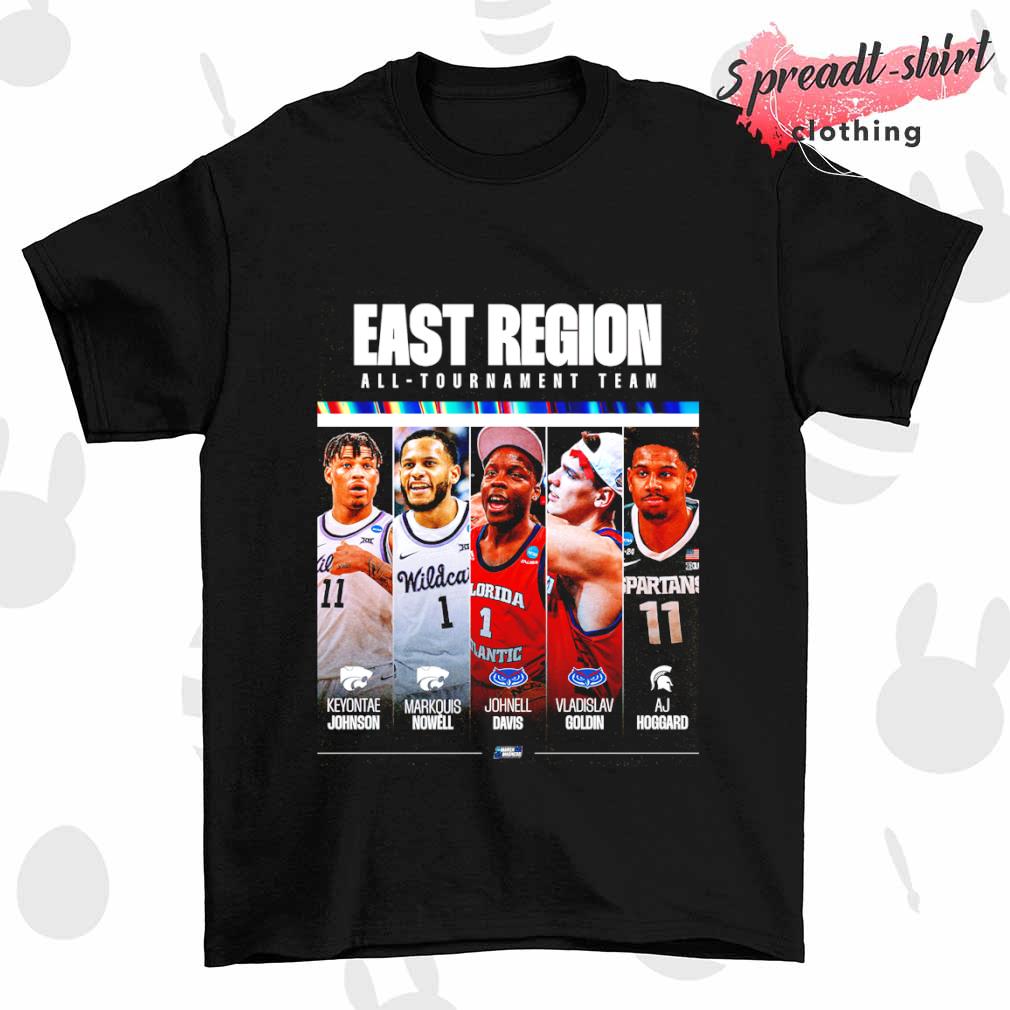 East Region All-Tournament team shirt