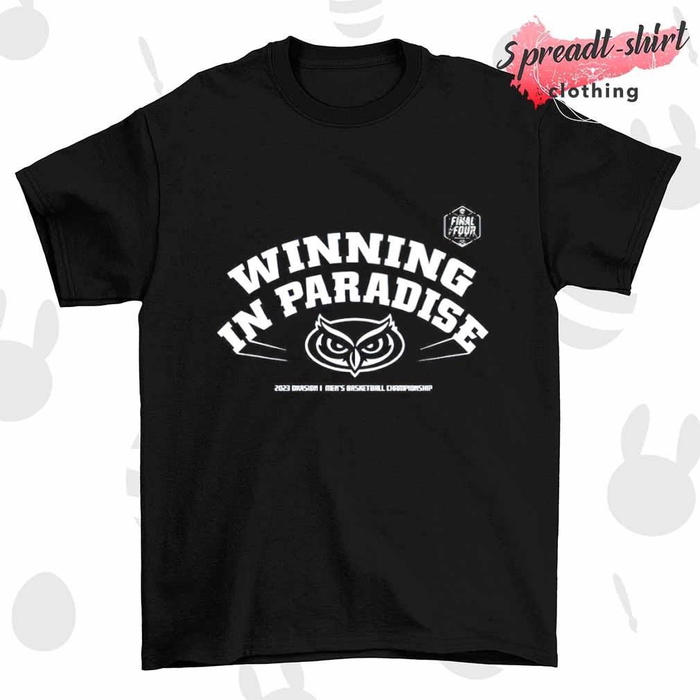 Florida Atlantic Owls winning in paradise shirt