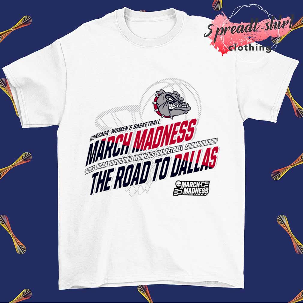 Gonzaga Women's Basketball March Madness 2023 NCAA Division I Women's Basketball Championship shirt