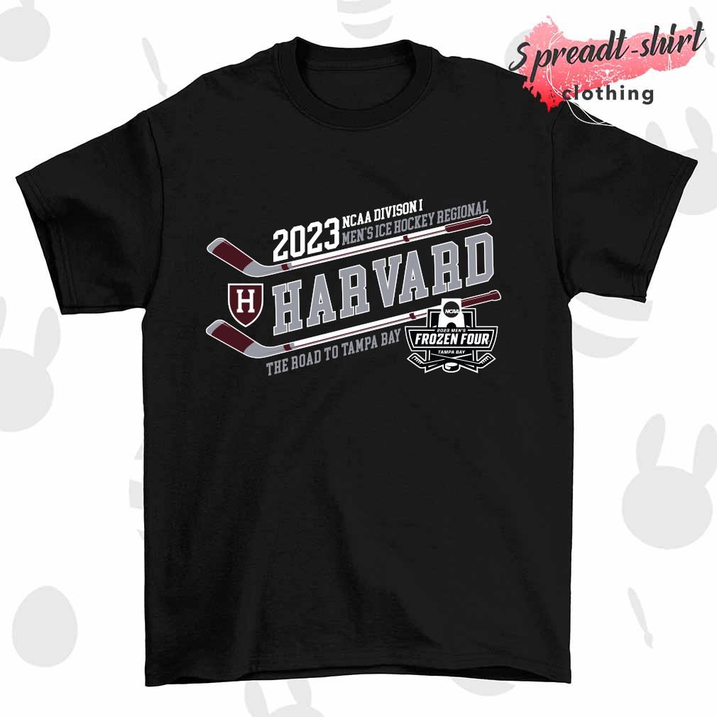 Harvard 2023 NCAA Division I Men's Ice Hockey Regional the road to Tampa Bay 2023 shirt
