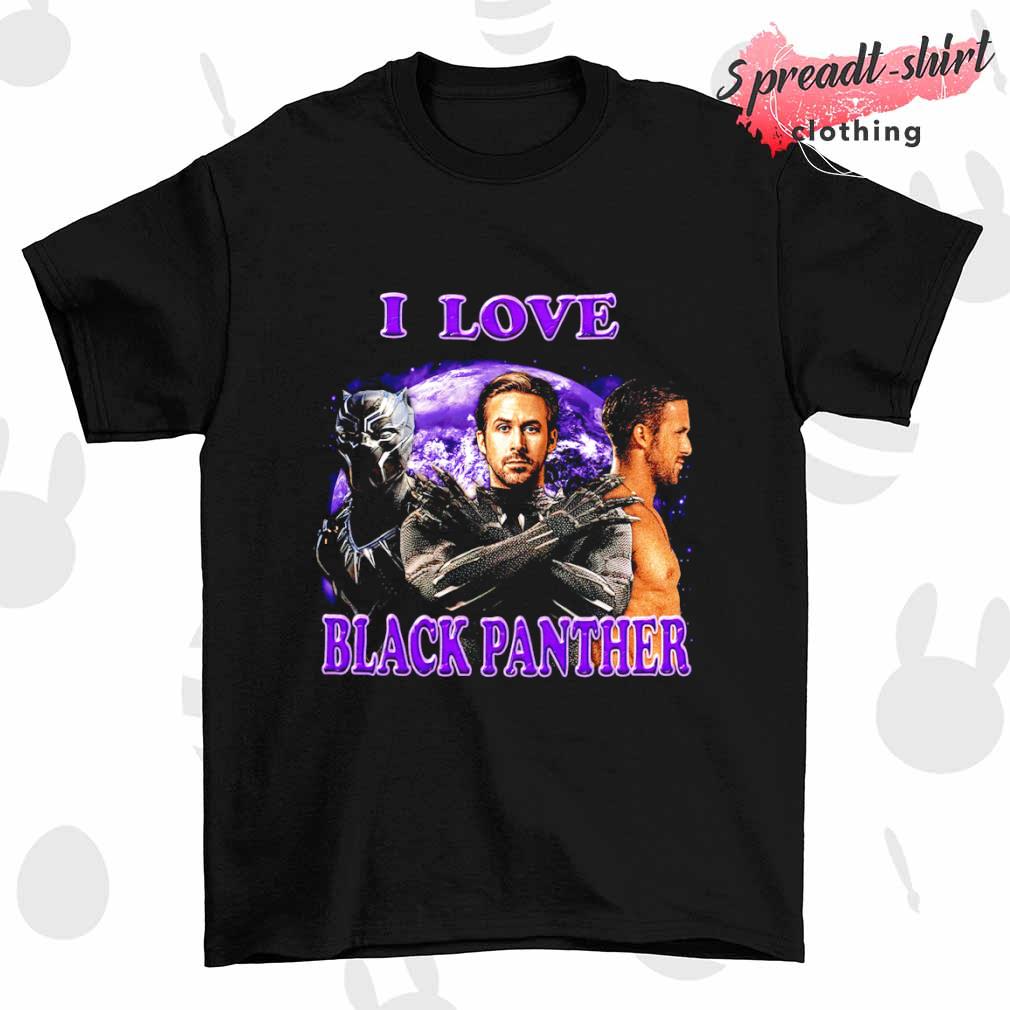 I love Black Panther shirt