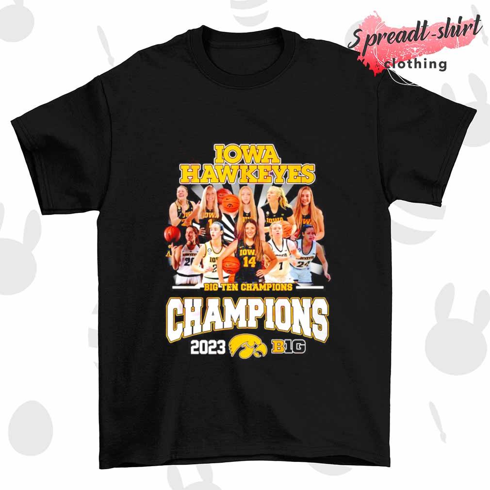 Iowa Hawkeyes Bigten Champions 2023 shirt