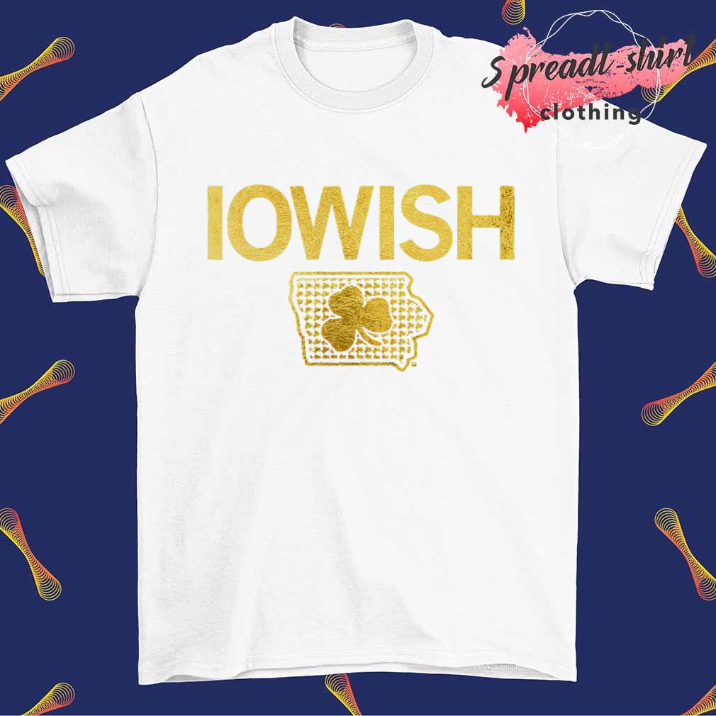 Iowish gold foil shirt